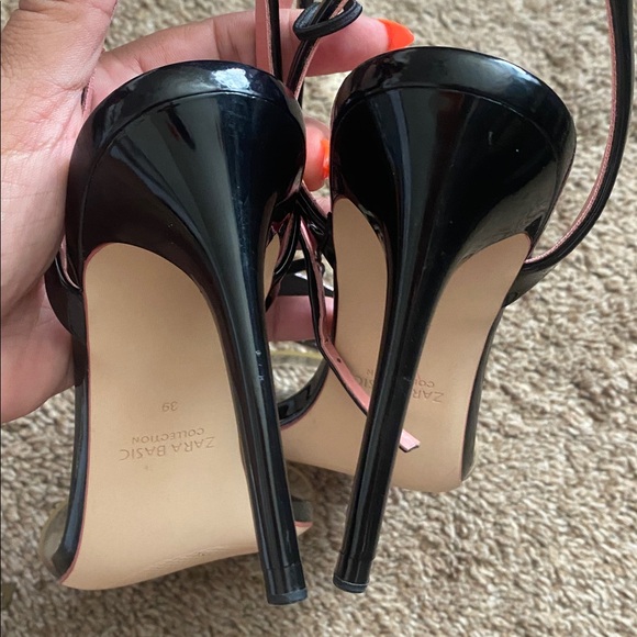Zara | NWT Women's Strappy Heels - Picture 8 of 8